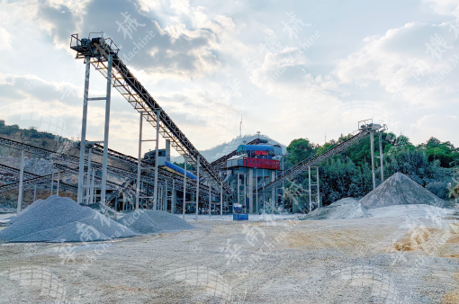 CCCC Fourth Harbor Engineering Bureau 350t/h Crushed Stone Production Line